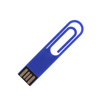 超薄迴紋針造型USB-塑料隨身碟_2